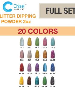 CHISEL Glitter Collection 2oz - 36 Colours